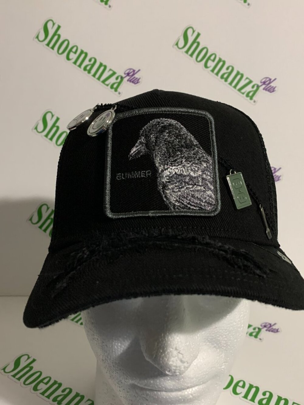 Goorin Bros Friday Drop Womp Womp Bummer Raven Crow Bird Charms Trucker Hat Cap